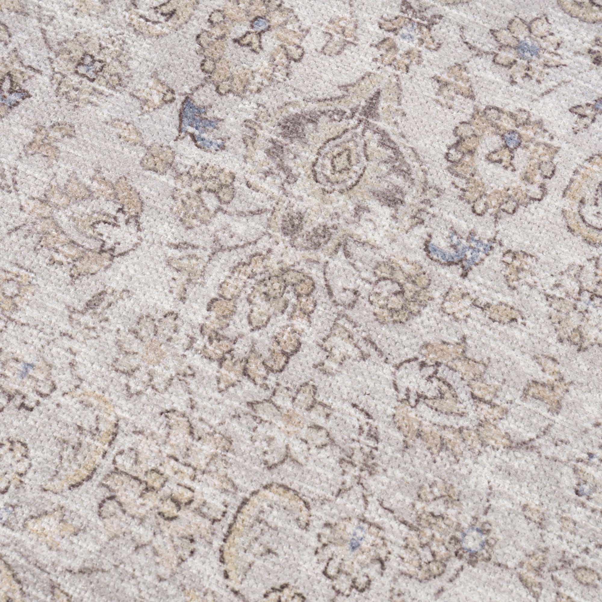 Sample Cream Holi-2301 Washable Area Rug