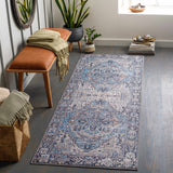 Neyland Blue Runner Rug