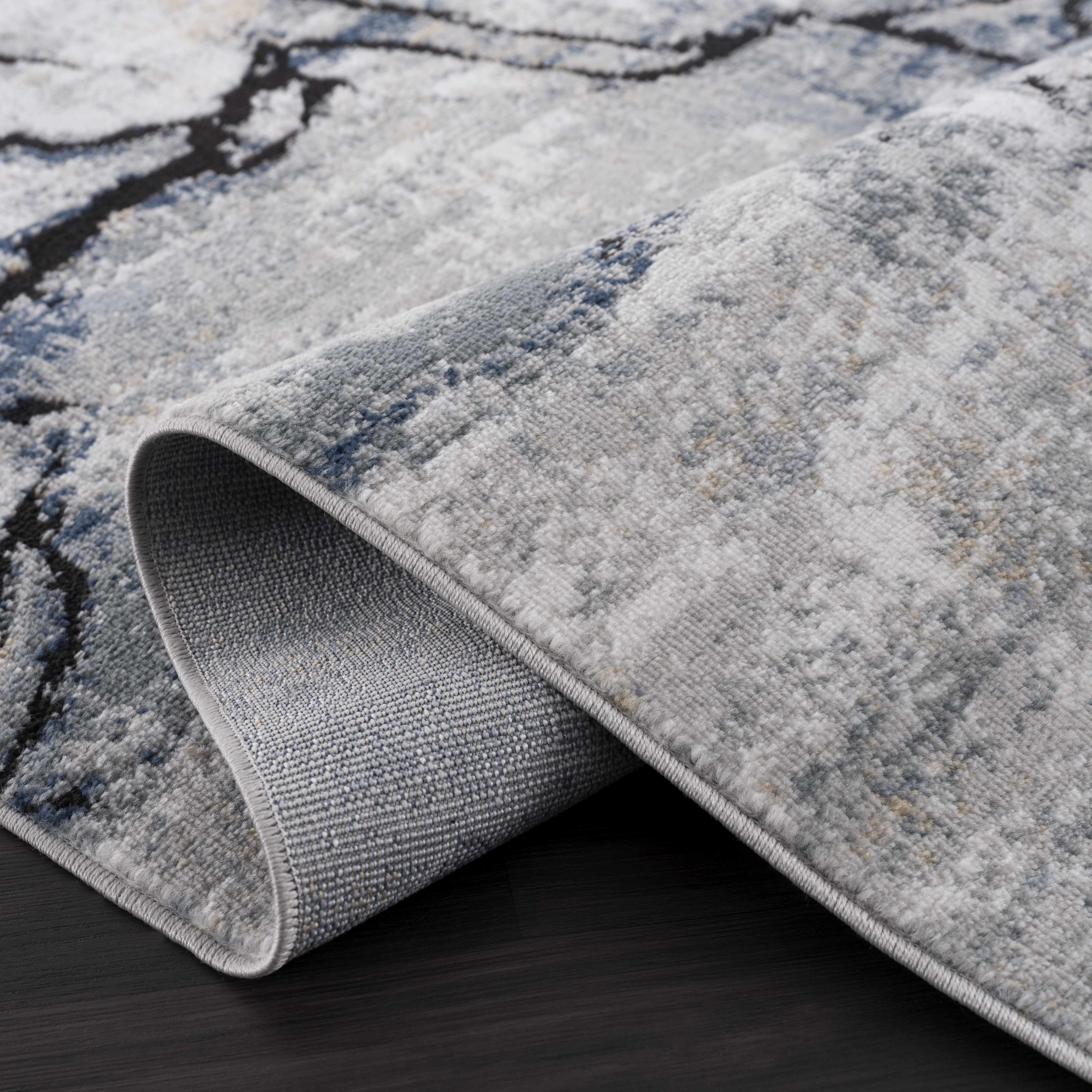Fremantle Gray Marble Rug