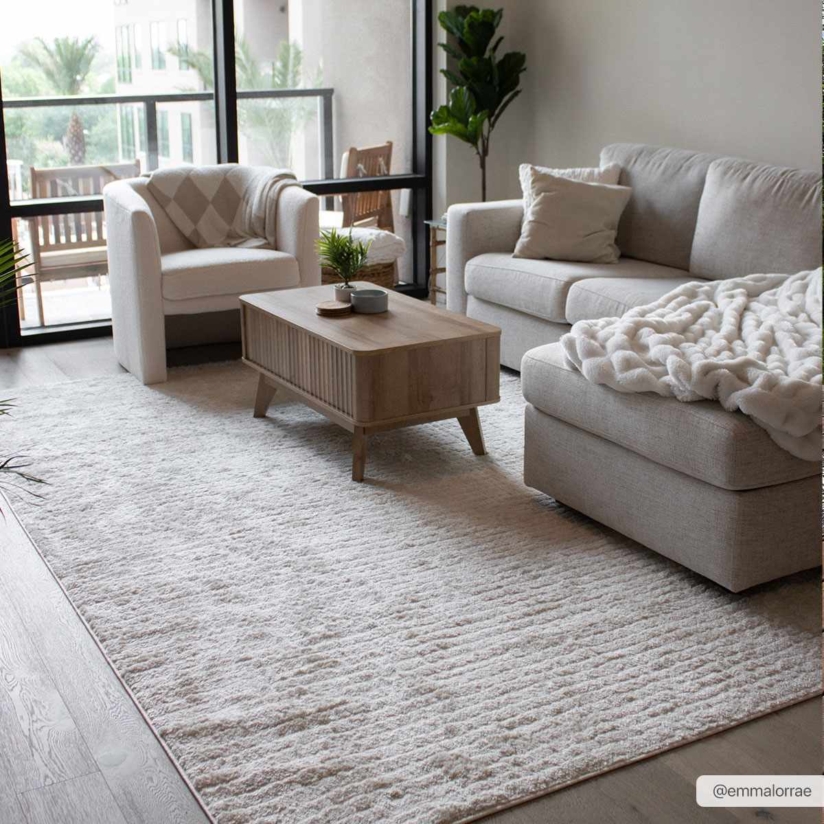 Keita Ivory Runner Rug