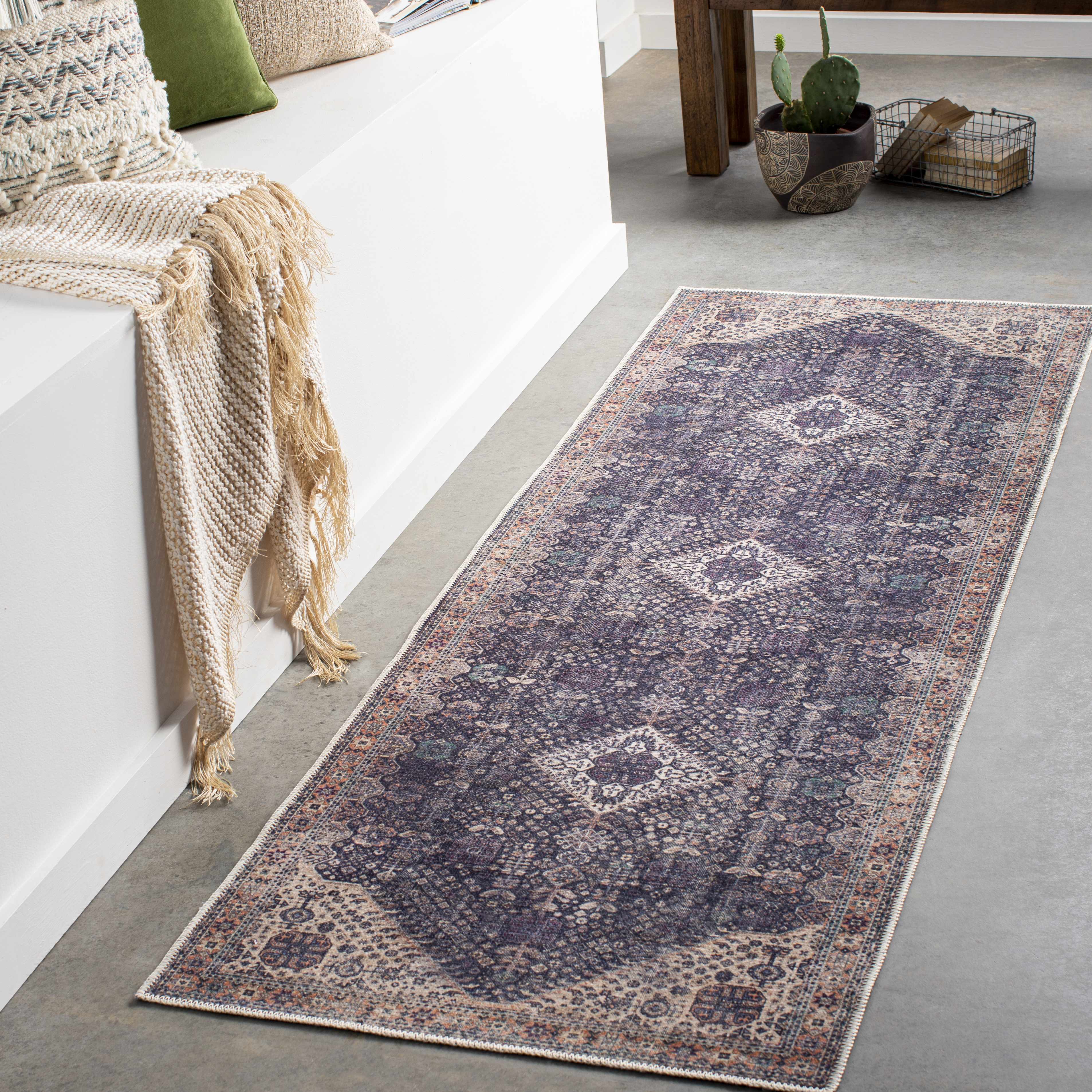 Kittrell Washable Runner Rug - Clearance