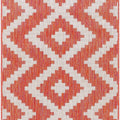Anke Orange Runner Rug