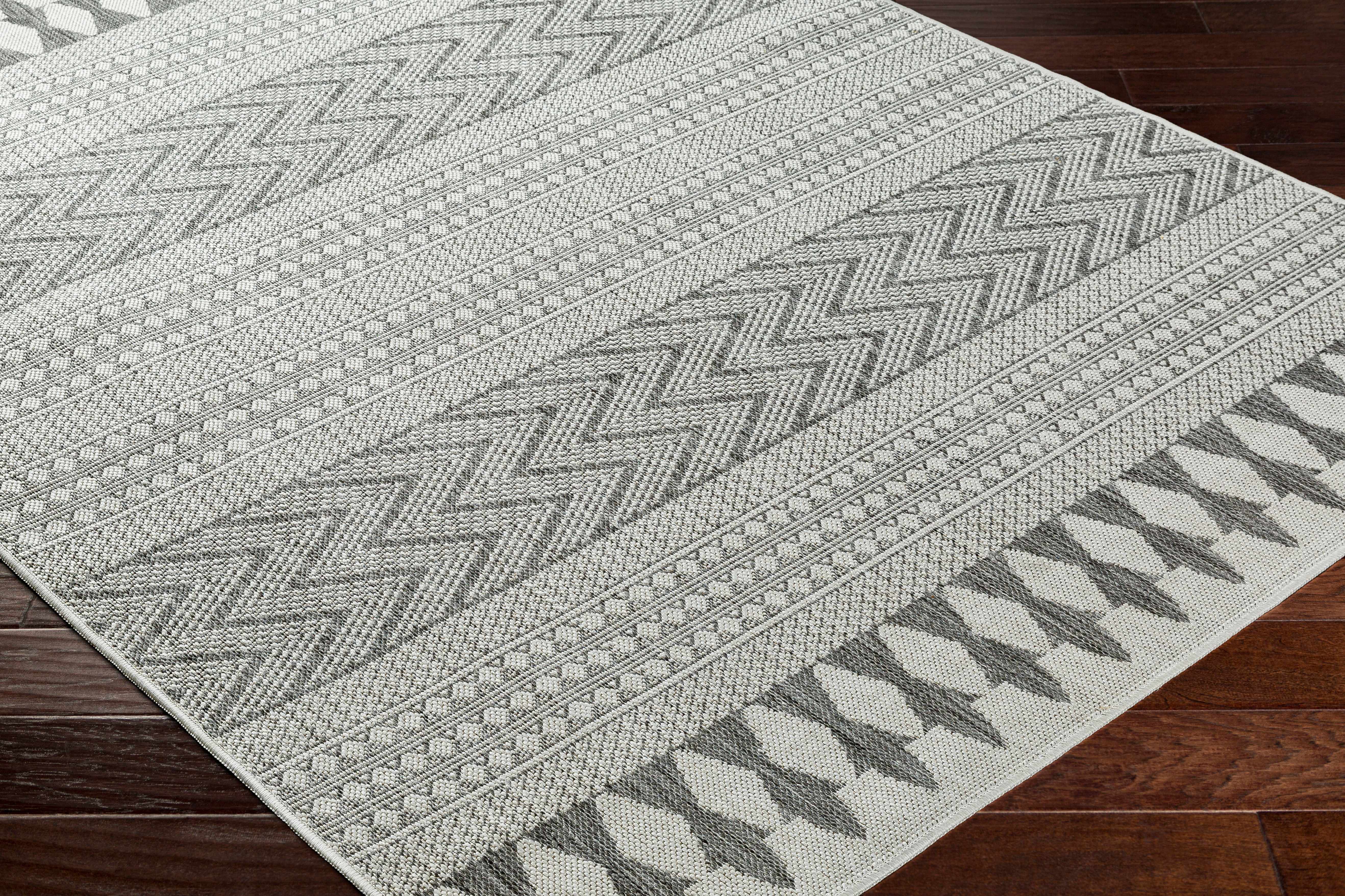 Asif Gray Runner Rug