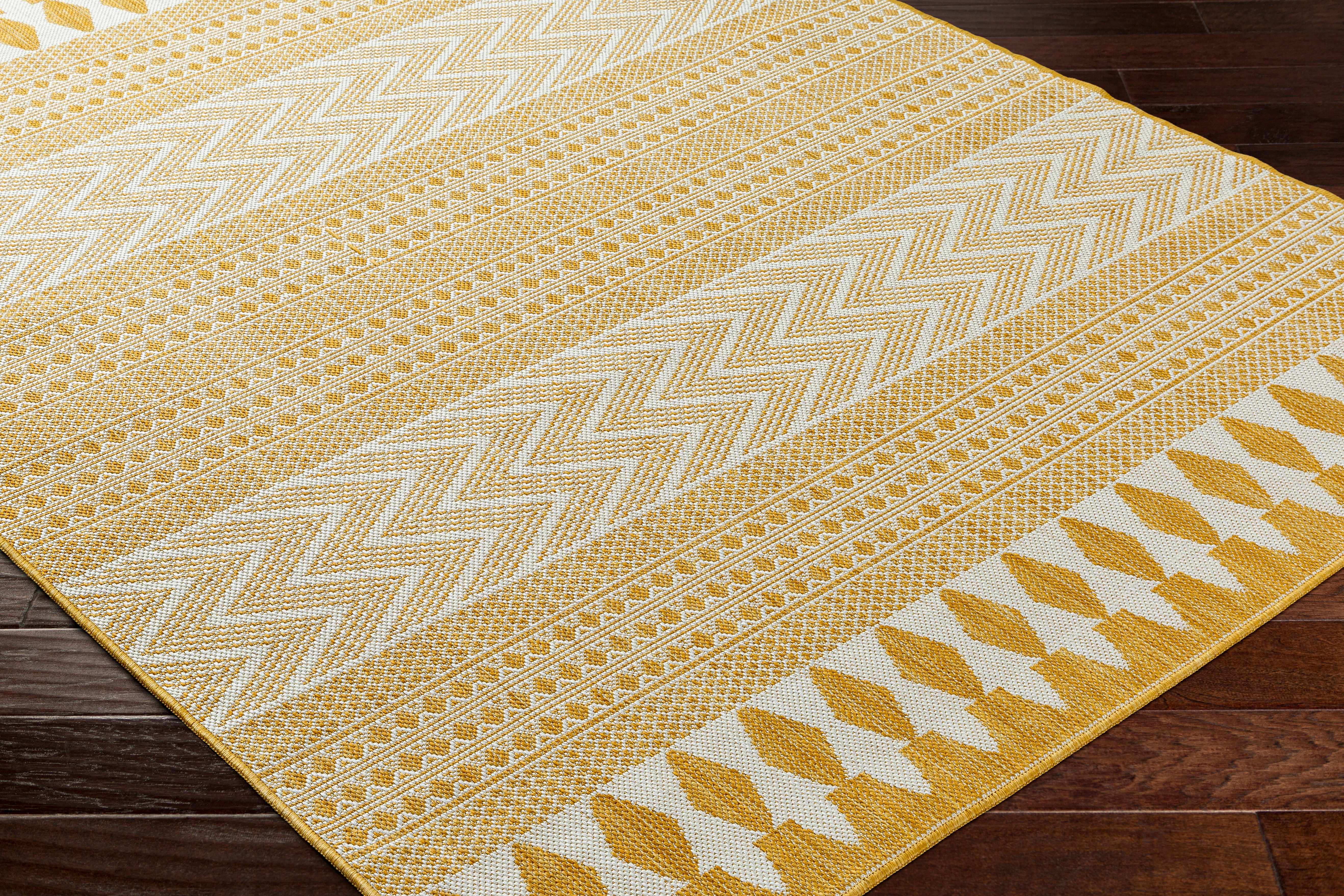 Asif Mustard Runner Rug
