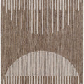 Aviya Brown Runner Rug