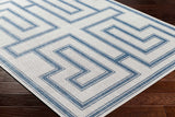 Taro Blue & Gray Runner Rug