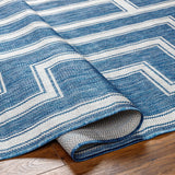 Taro Blue Runner Rug - Clearance