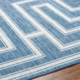 Taro Blue Runner Rug - Clearance