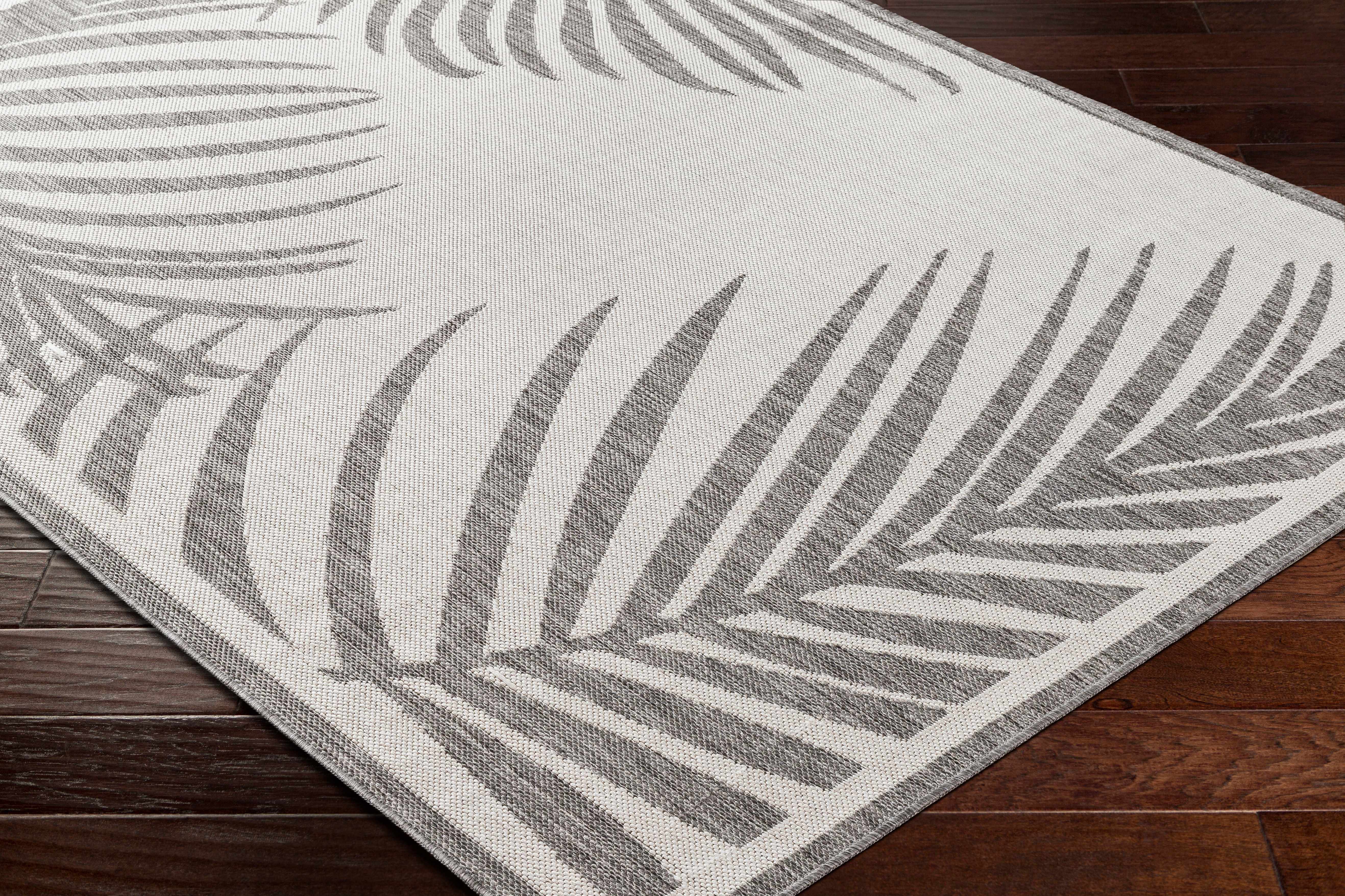 Dina Light Gray Runner Rug