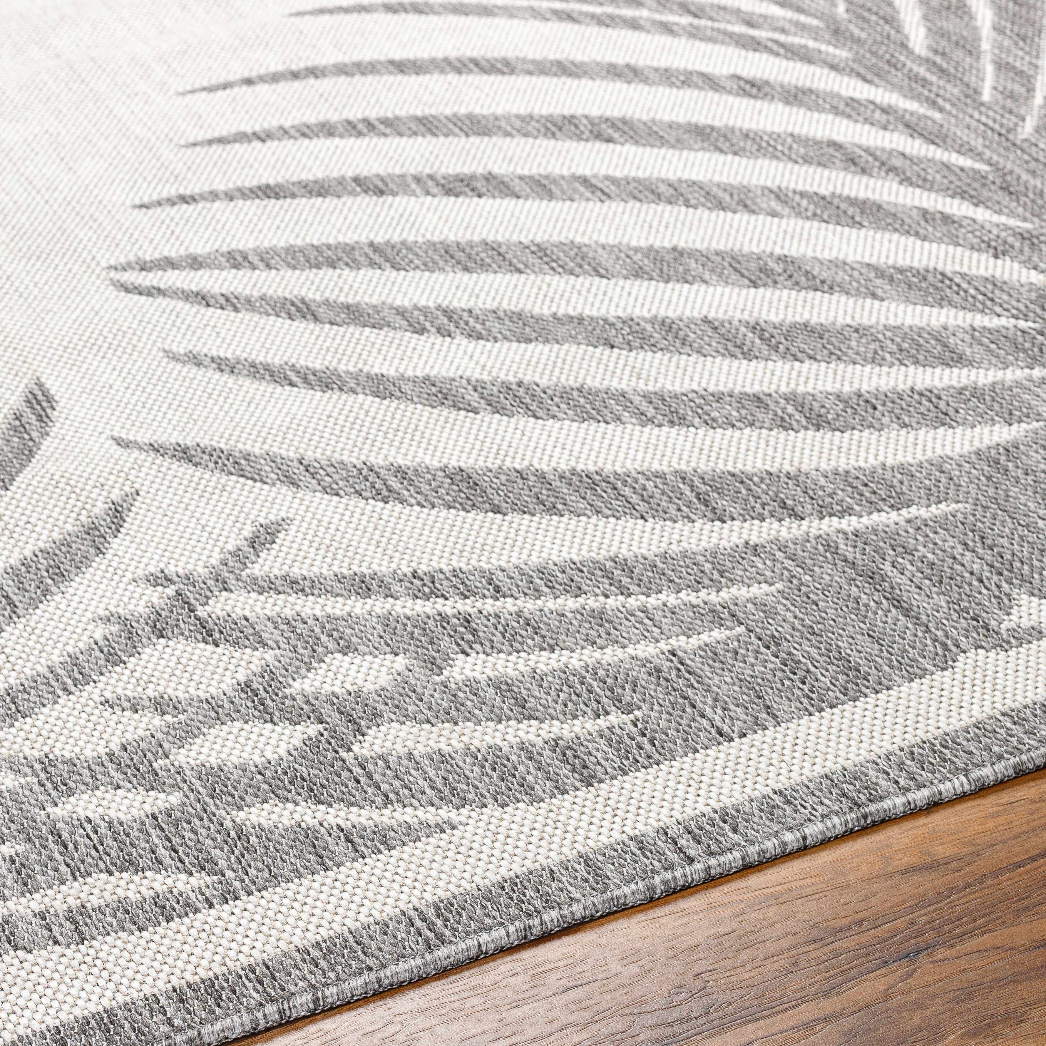 Dina Light Gray Runner Rug