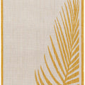 Dina Mustard & Beige Runner Rug