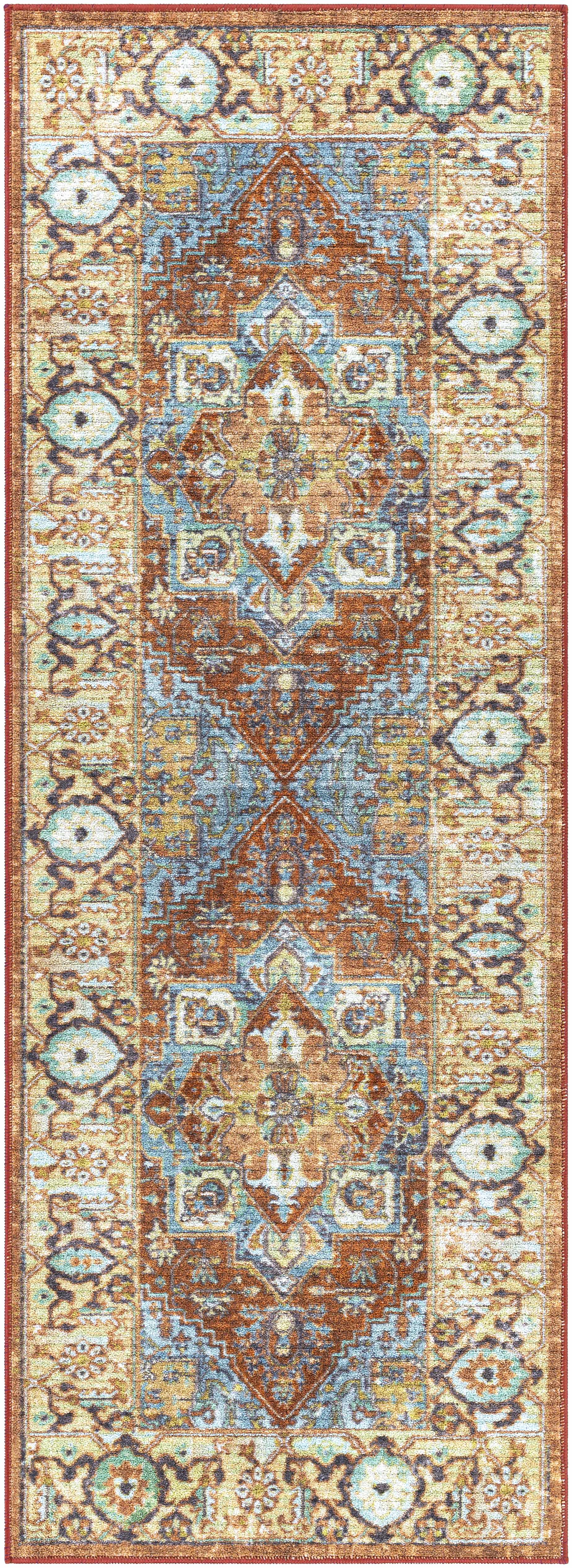 Umabay Washable Runner Rug