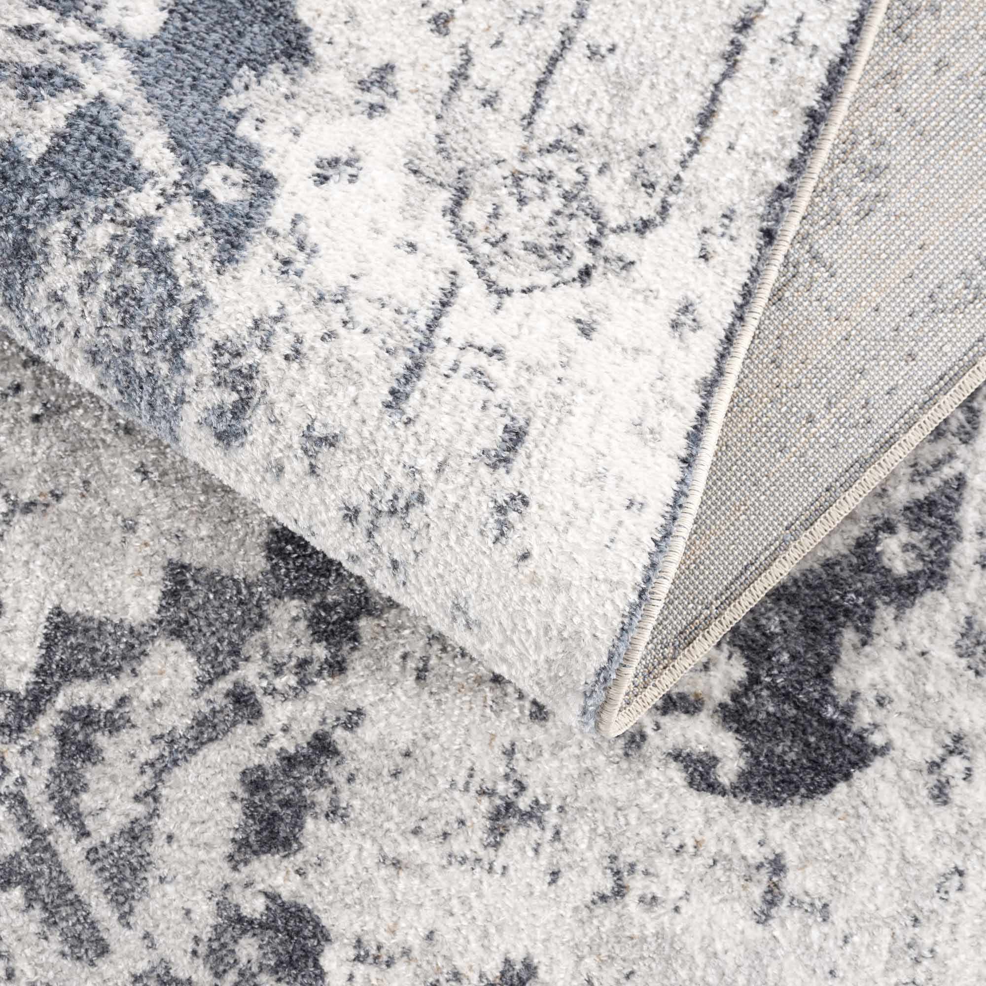 Ivory Hera Washable Runner Rug
