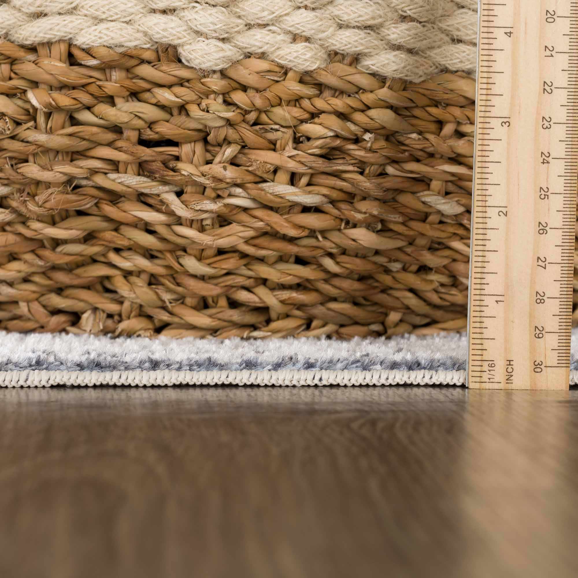 Ivory Hera Washable Runner Rug