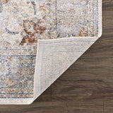 Emke Cream Washable Runner Rug