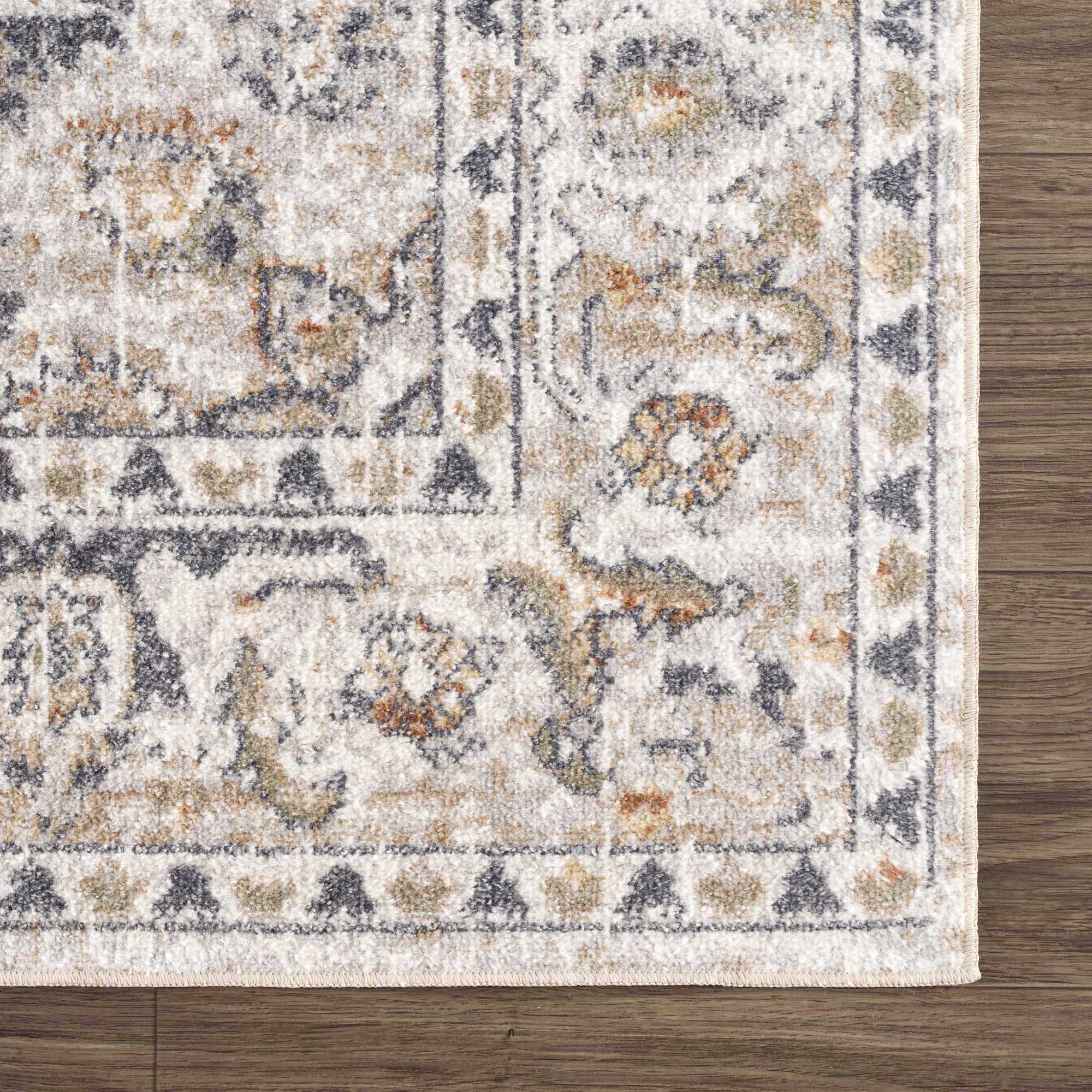Sample Cream Hiti Washable area rug