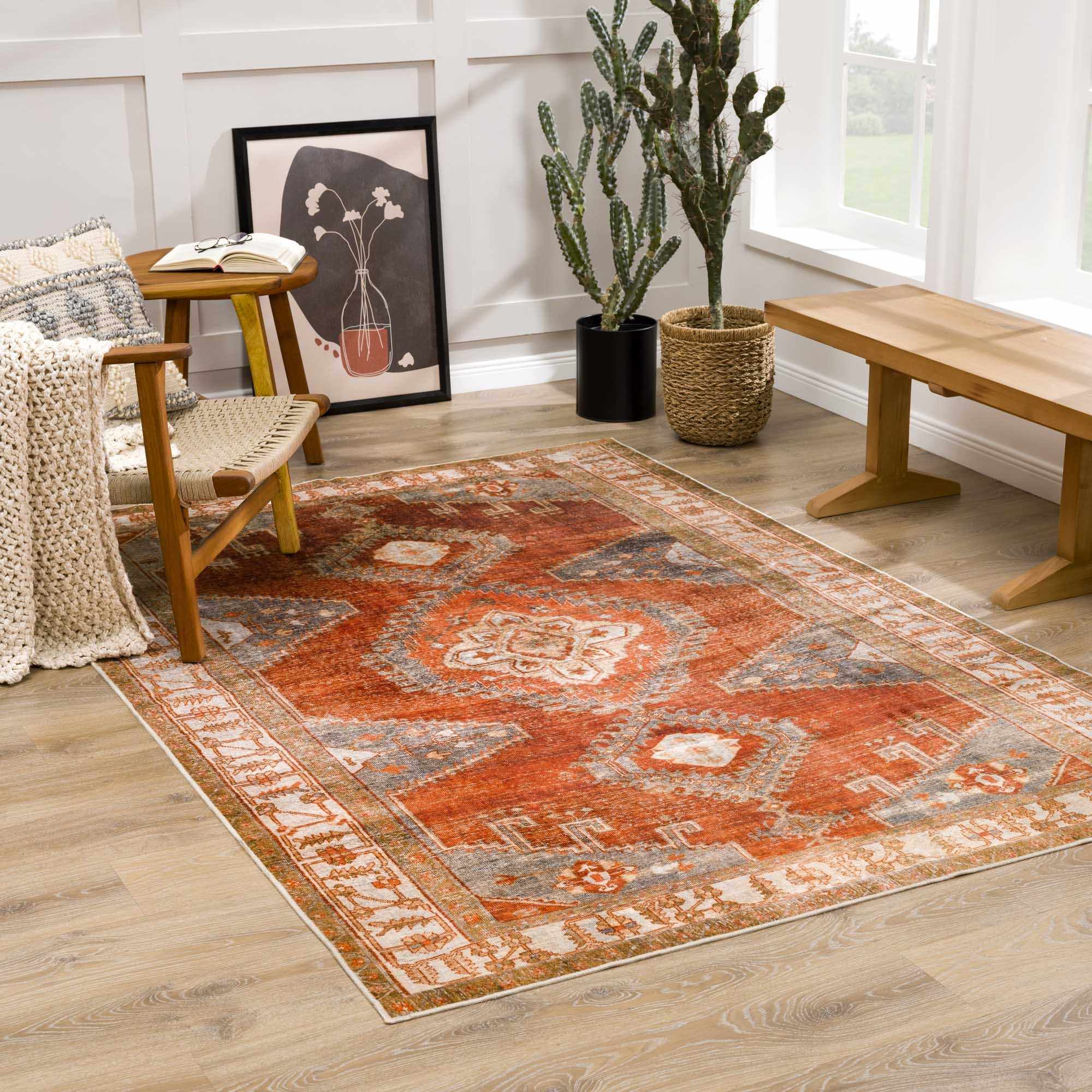 Kullar Washable Runner Rug