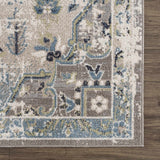 Sample Cabacungan Gray & Blue Washable Area Rug
