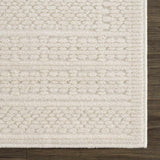Sample Bahar Cream Washable Area Rug