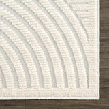 Sample Deron White Washable Area Rug