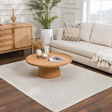 Deron White Runner Rug