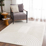 Deron White Runner Rug