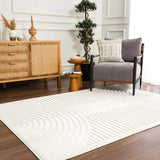 Deron White Runner Rug