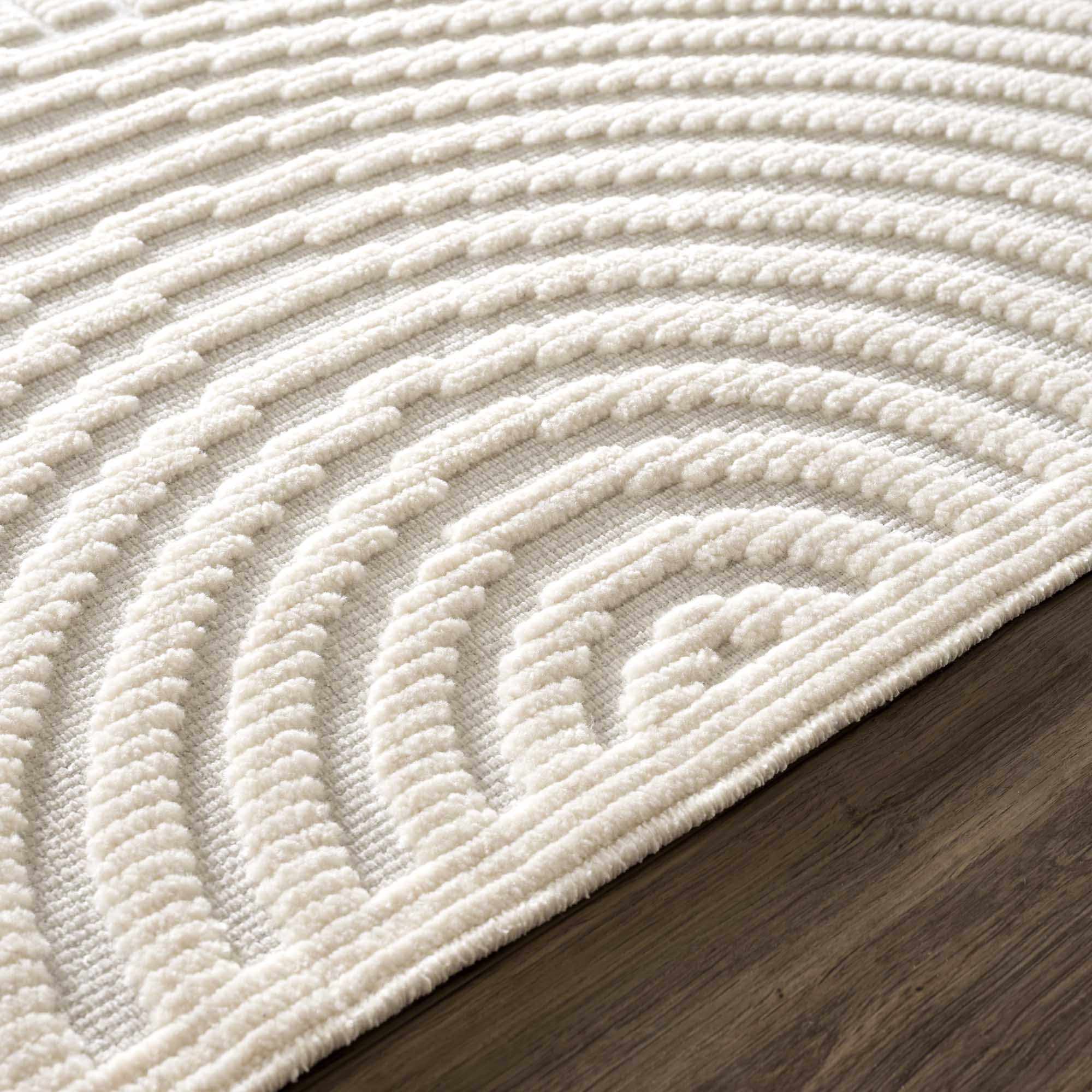 Deron White Runner Rug
