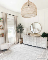 Burdette Soft Neutral Runner Rug