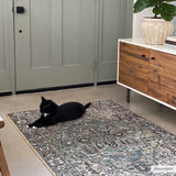 Neyland Sage Green 7ft Runner Rug