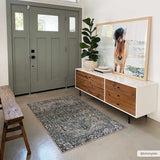 Neyland Sage Green 7ft Runner Rug