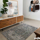 Neyland Sage Green 7ft Runner Rug