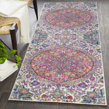 Burgandy Ojus Runner Rug