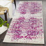 Rachel Burgundy Runner Rug