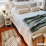 Pointblank Leopard Print Fawn Runner Rug