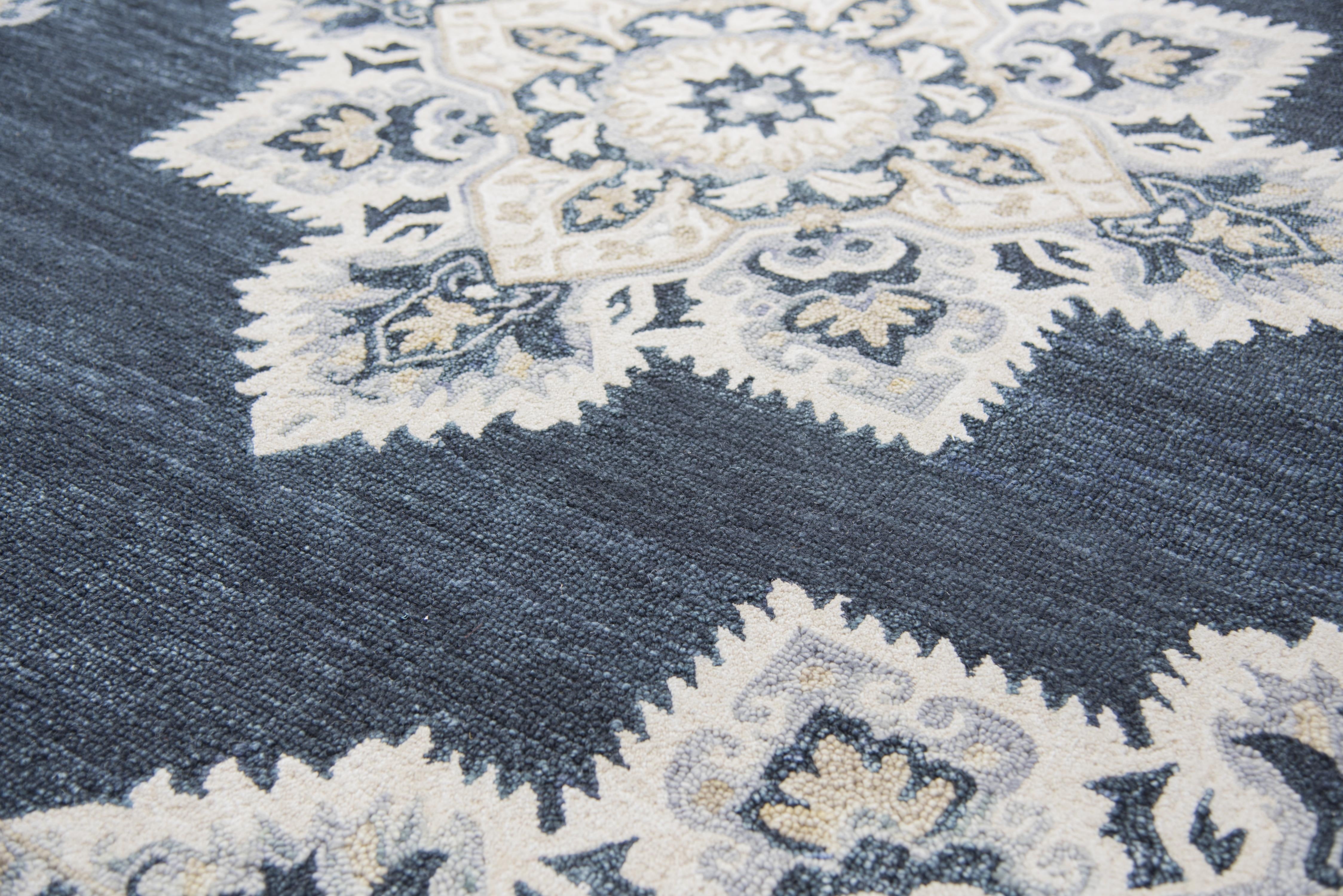 Rizzy RS070B Runner Rug Area Rug