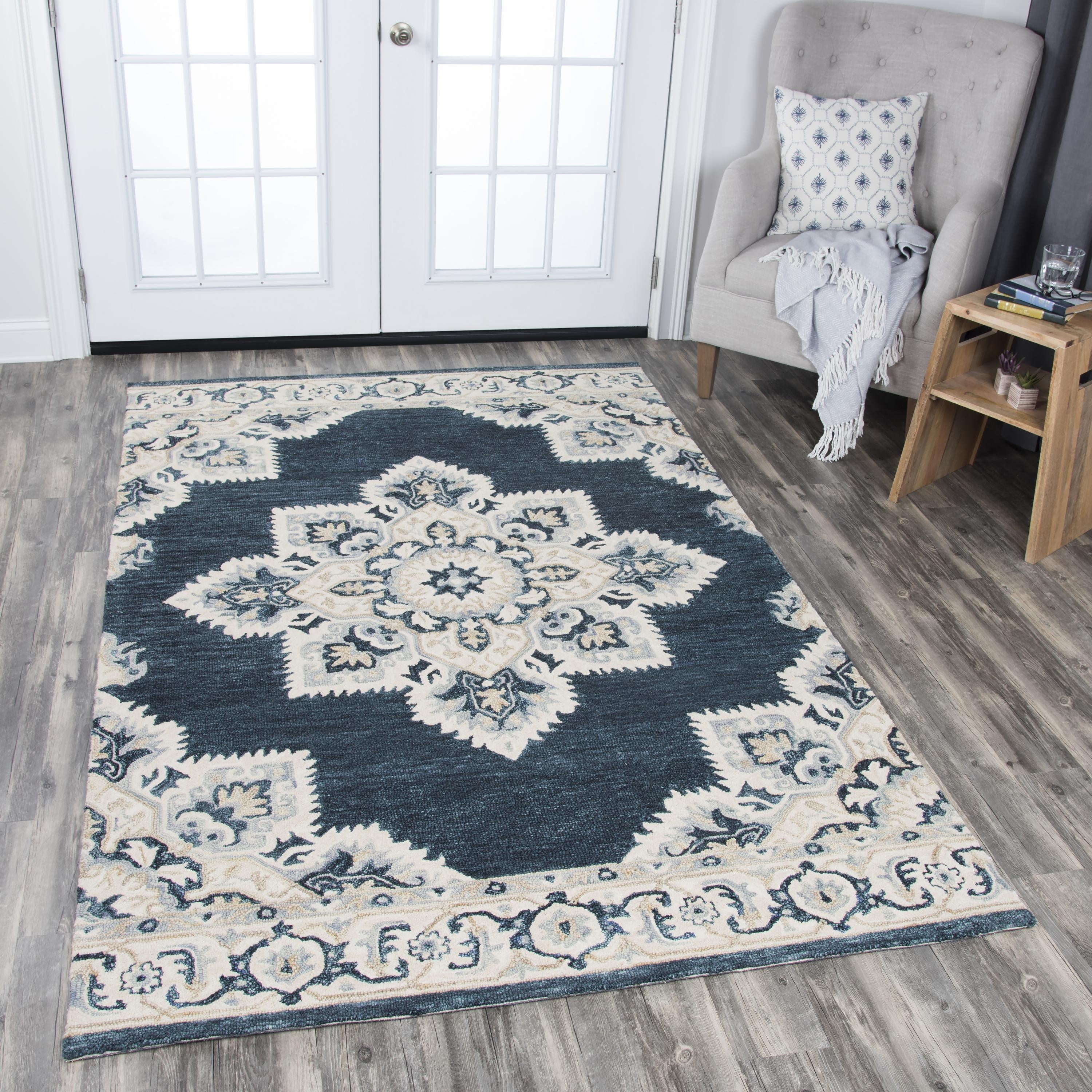 Rizzy RS070B Runner Rug Area Rug
