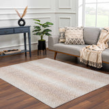 Pointblank Leopard Print Fawn Runner Rug