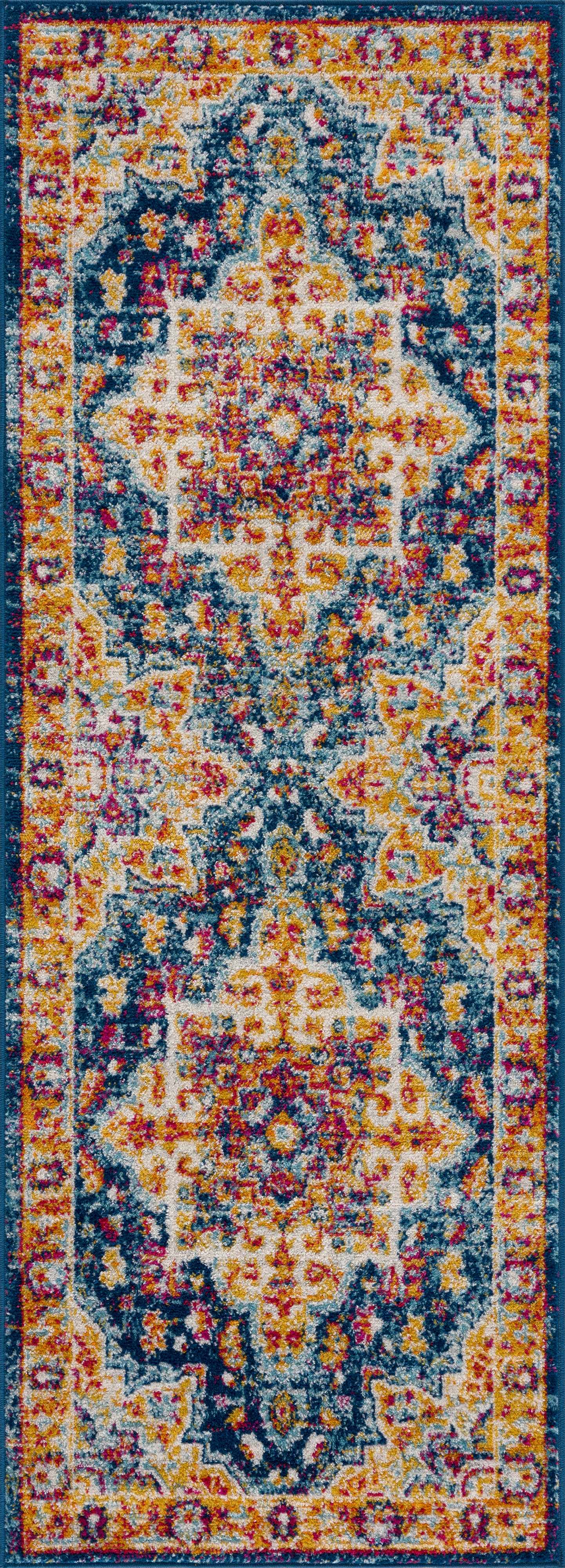 Istanbullu Orange Runner Rug