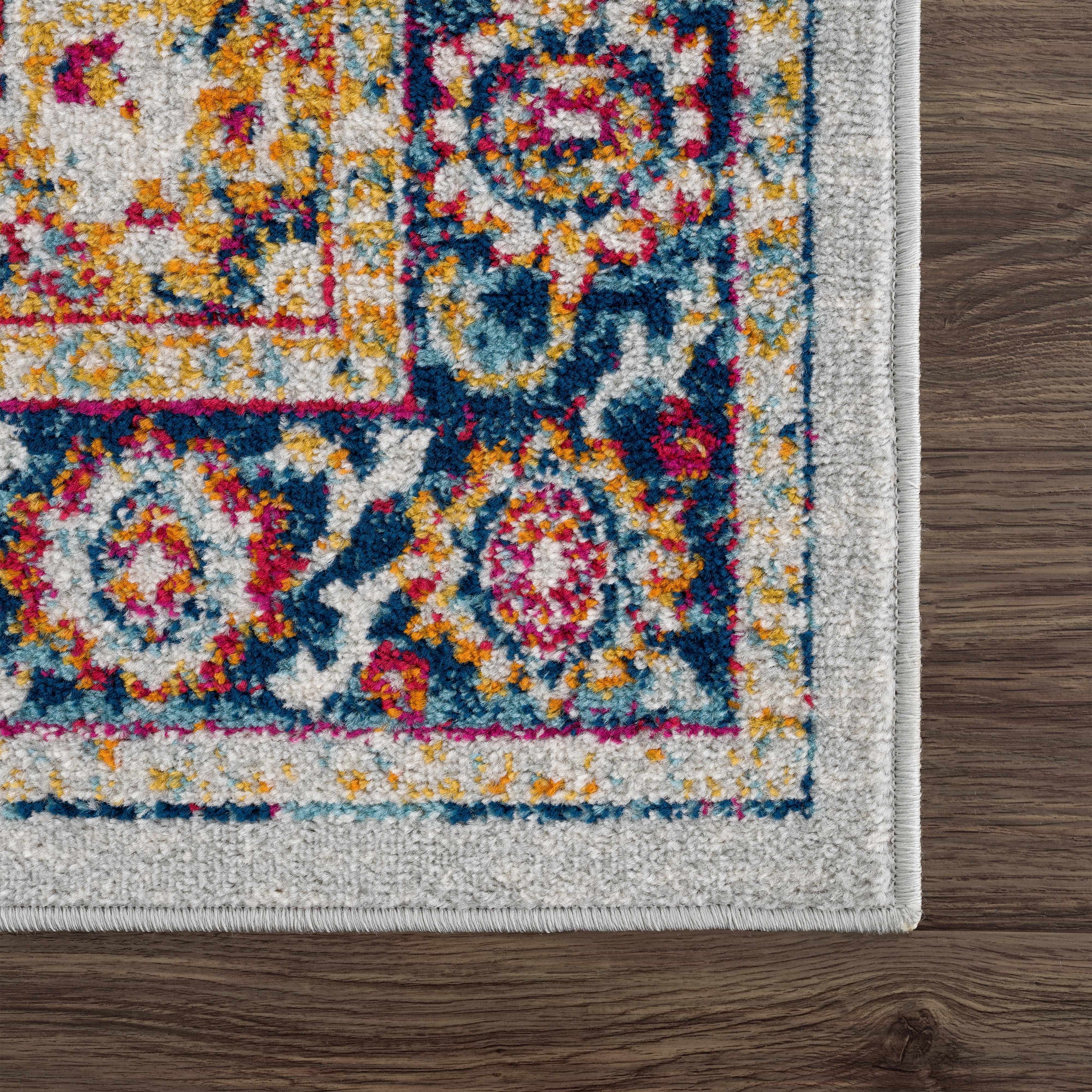 Istanbul Medallion Orange Runner Rug