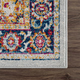 Istanbul Medallion Orange Runner Rug