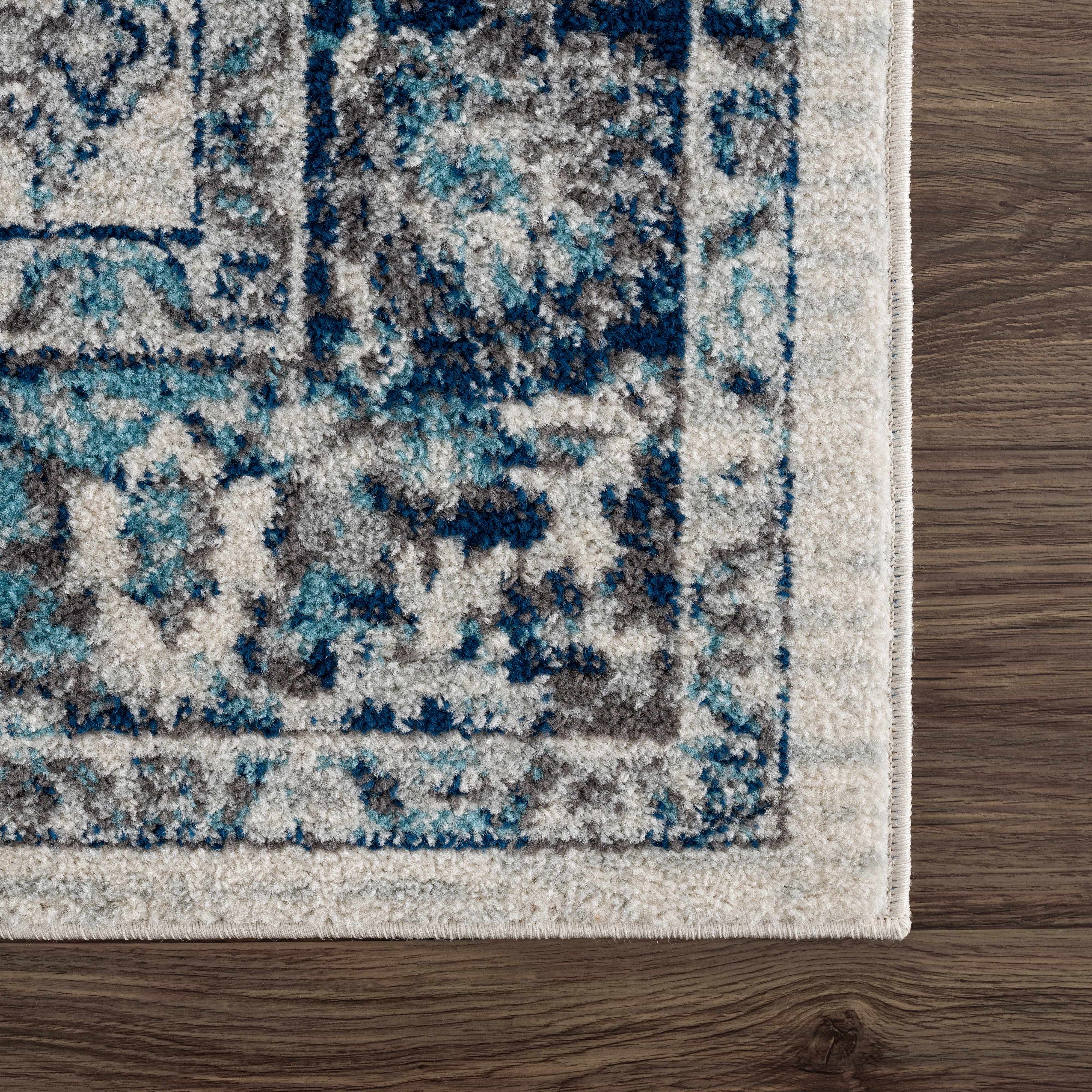 Istanbul Vintage Blue Runner Rug