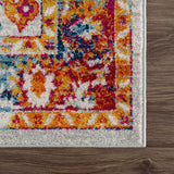 Sample Istanbul Vintage Orange Area Rug