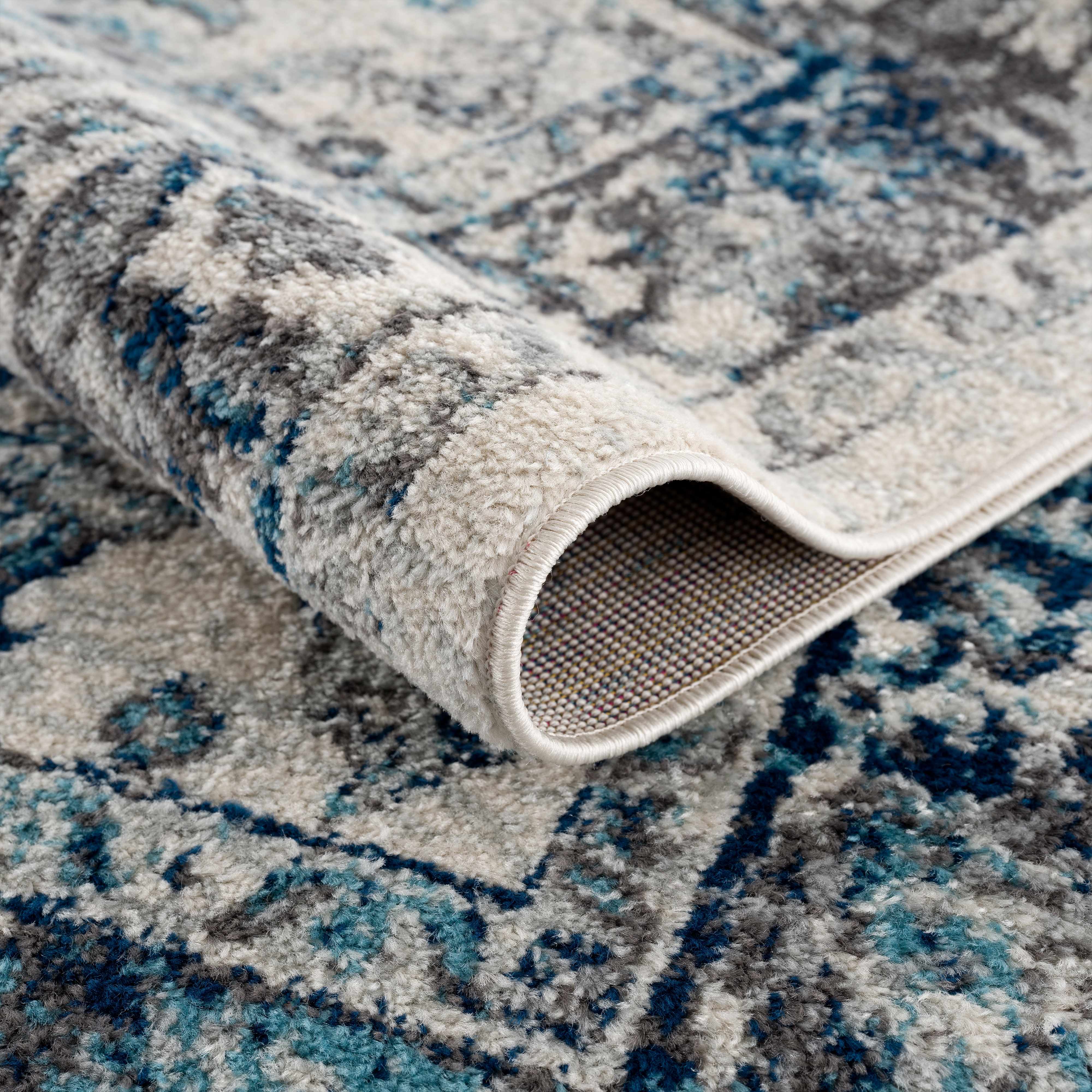 Istanbul Vintage Blue Runner Rug
