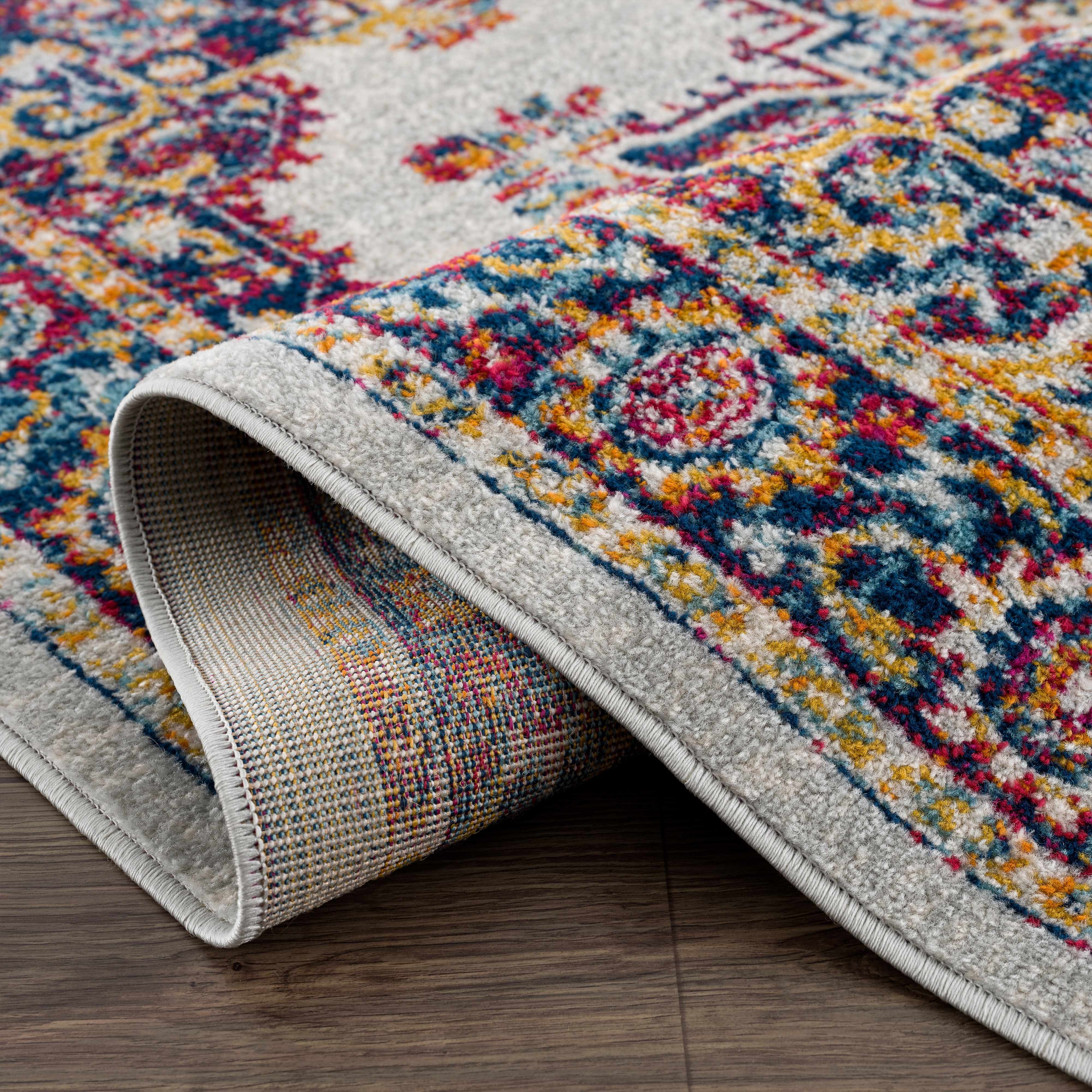 Istanbul Medallion Orange Runner Rug