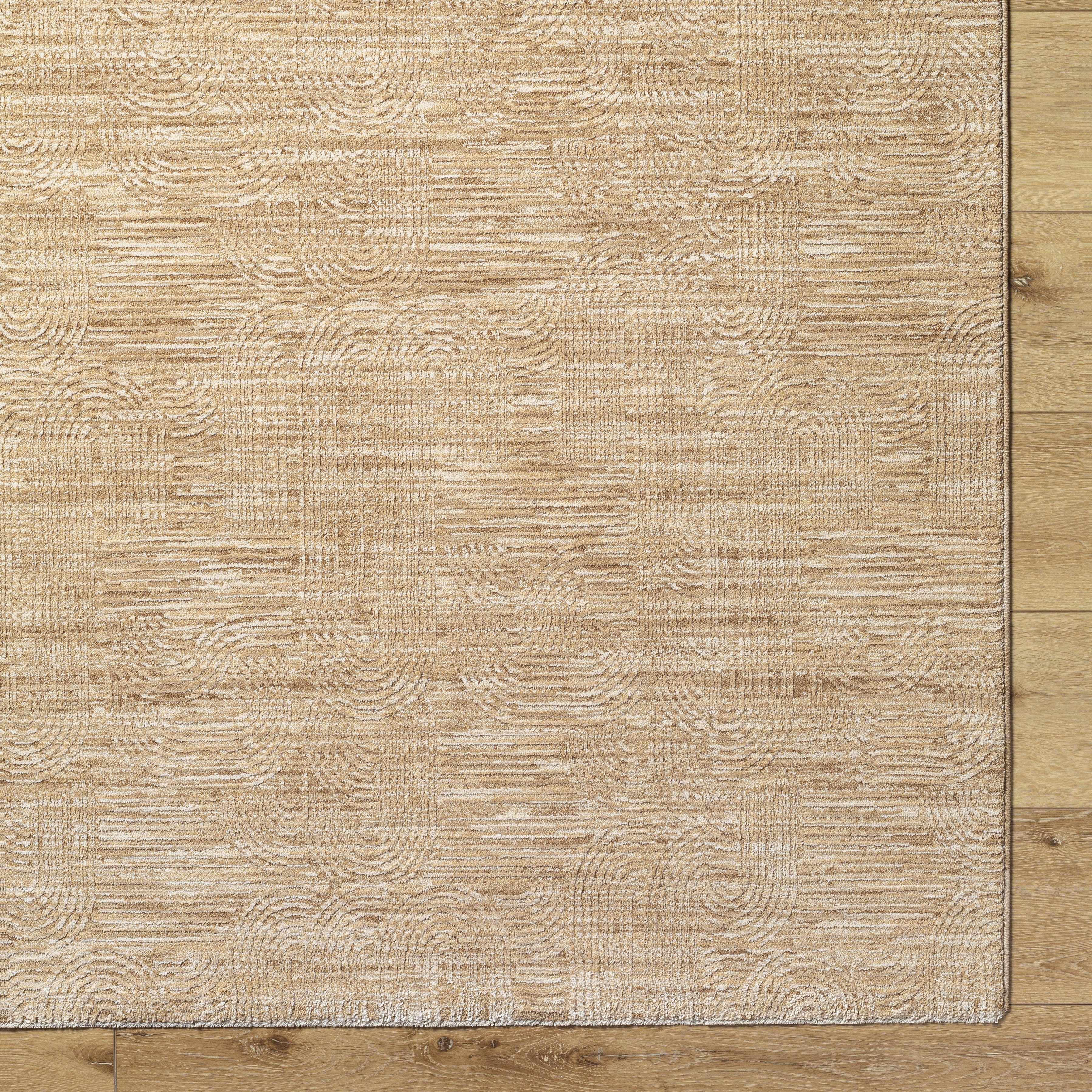 Harva Tan Runner Rug