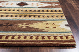 Rizzy SU8156 Runner Rug Area Rug