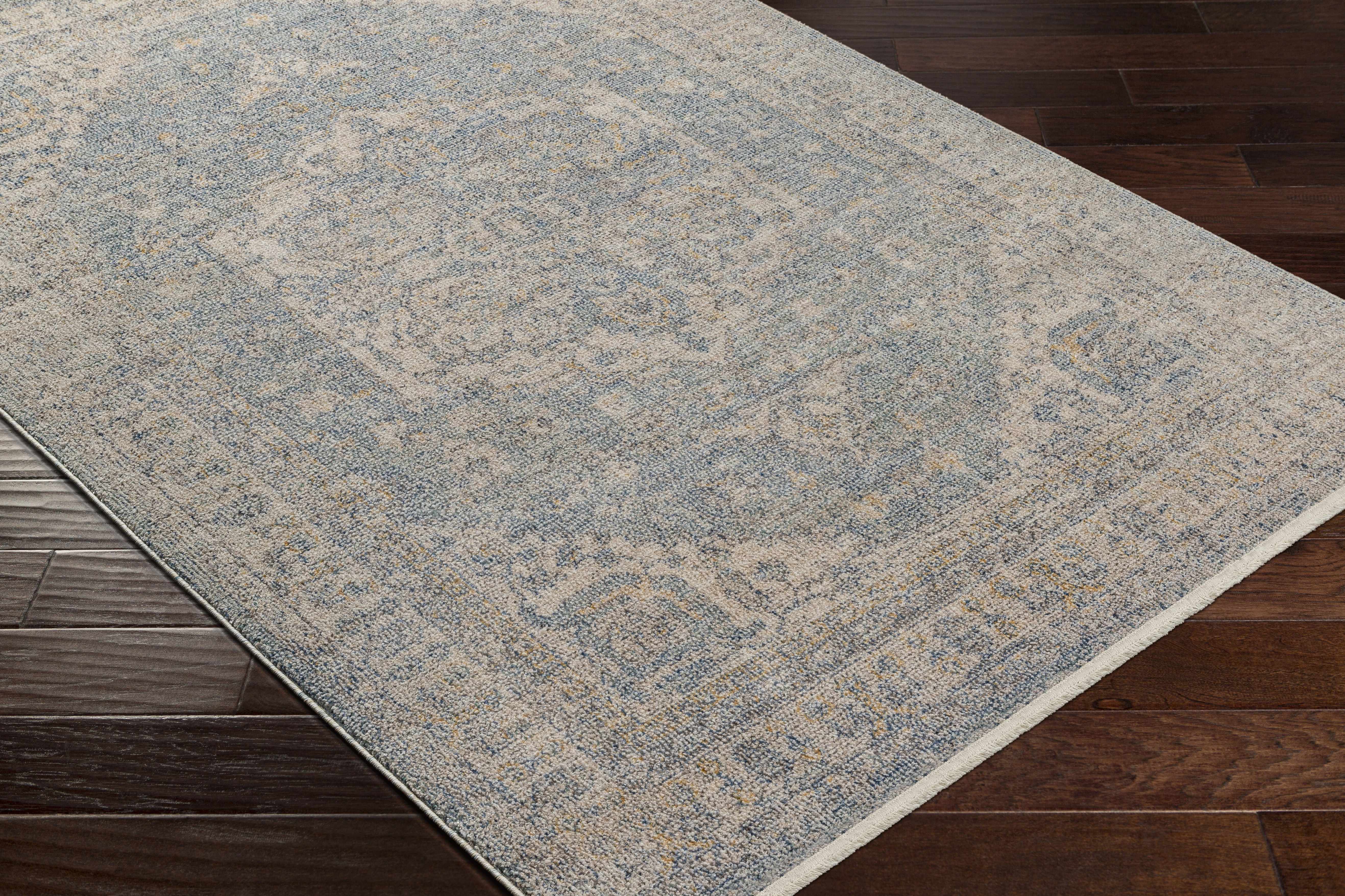 Tusa Blue Runner Rug