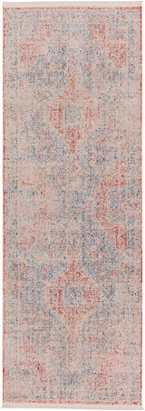 Akio Red & Blue Runner Rug - Clearance