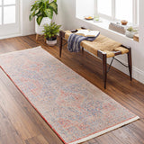 Akio Red & Blue Runner Rug - Clearance